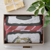 世界への喜びグローバルホリデーピンク&レッドパーティー 薄葉紙 (ギフト)