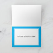 世界への喜びフェスティバルプリン カード (内部)