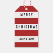 世界への喜びワインはここにあるカスタム ギフトタグ (裏面)