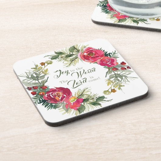 世界への喜び主はクリスマス来である コースター (左側)