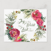 世界への喜び主はクリスマス来である ポストカード (正面)