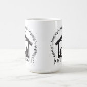 世界への喜び出生クリスマス コーヒーマグカップ (中央)