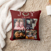 世界への喜び4フォトレパーソナライズされたッド クッション (ブランケット)