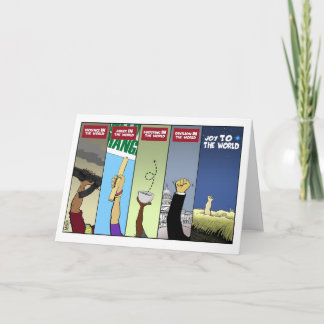 「世界への喜び」クリスマスカード シーズンカード