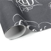 世界への喜び – クリスマスチョークボードチョーク ラッピングペーパー (ロールコーナー)