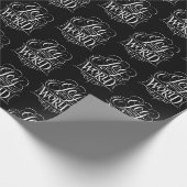 世界への喜び – クリスマス書エレガント道 ラッピングペーパー (角)