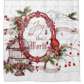 世界への喜び シャワーカーテン (正面)