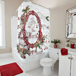 世界への喜び シャワーカーテン