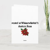 世界への喜び シーズンカード (裏面)