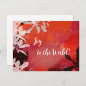 世界への喜び！ ポストカード (正面/裏面)