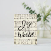 世界への喜び ポストカード (スタンド正面)