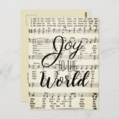 世界への喜び ポストカード (正面/裏面)