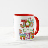 世界への喜び マグカップ (正面右)