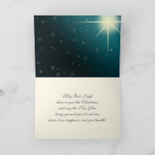 世界への喜び。ヴィンテージ天使のクリスマス シーズンカード (内部)