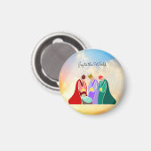 世界への喜び、三人の賢者 マグネット (正面/裏面)