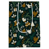 世界への喜び – 抱き枕 ミディアムペーパーバッグ (裏面)