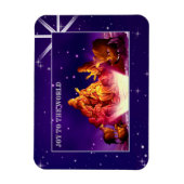 世界への喜び。羊飼いの崇拝 マグネット (縦)