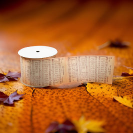 「世界への喜び」音楽クリスマスサテンリボン サテンリボン