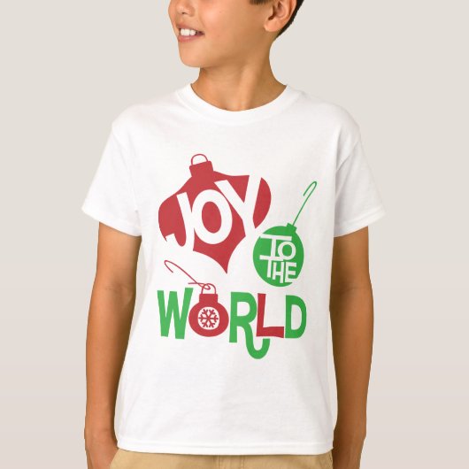 世界への喜び Tシャツ (正面)