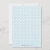 世界への歓迎-誕生の発表 案内状 (裏面)