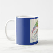 「世界への注目を呼ぶ」コンボマグカップ コーヒーマグカップ (左)