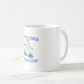 世界へのOy コーヒーマグカップ (正面右)