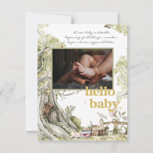 世界へようこそ |ウッドランドフォレスト誕生 (裏面)