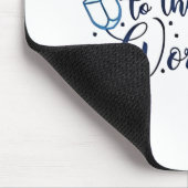 世界へハヌッカユダヤ人おもしろい マウスパッド (コーナー)