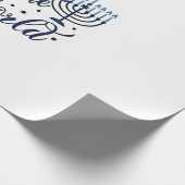 世界へハヌッカユダヤ人おもしろい ラッピングペーパー (角)