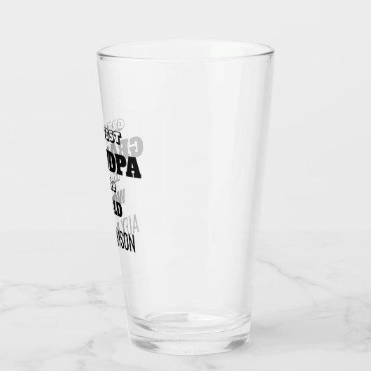 世界もっとも偉大名におじいちゃん タンブラーグラス (左)