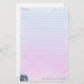 世界より多くは大きいです 便箋 (正面/裏面)