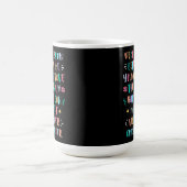 世界をより奇妙でより親切に コーヒーマグカップ (中央)