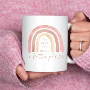 世界をより良い場所にするマグカップ コーヒーマグカップ