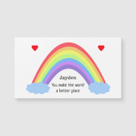 世界をより良い場所にする，虹，名前