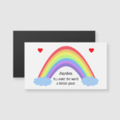 世界をより良い場所にする,虹,名前 (正面/裏面)