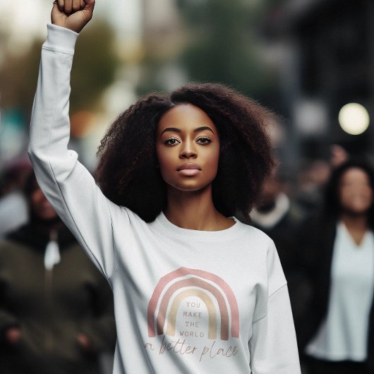 世界をより良い場所にスウェットシャツ スウェットシャツ