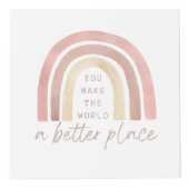 世界をより良い場所にフォトキューブ フォトキューブ (正面)