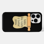 世界をより良い場所に焼きましょう iPhoneケース (裏面横)