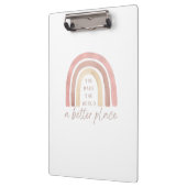 世界をより良い場所のクリップボード クリップボード (左)