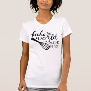 世界をより良い場所のTシャツに焼く Tシャツ