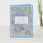 世界をより良くするサンキューカード シーズンカード (正面)