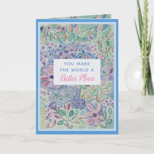 世界をより良くするサンキューカード シーズンカード (正面)