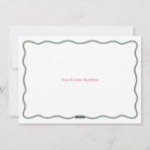 世界をカラフルにする バレンタイン キッズ 学校 シーズンカード (裏面)