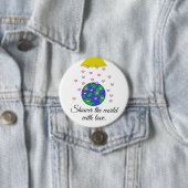 世界をシャワー 缶バッジ (インサイチュ)