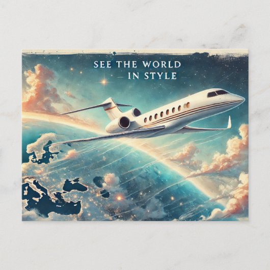 世界をスタイル ポストカード (正面)