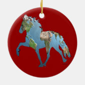 世界をトレッティング セラミックオーナメント (裏面)