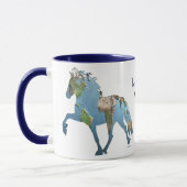 世界をトレッティング マグカップ (左)
