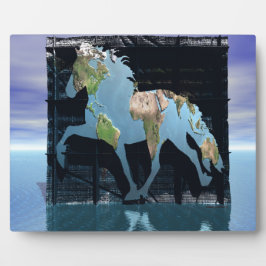 世界をトーティングする フォトプラーク