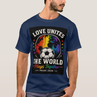 世界を一つにする愛 Tシャツ