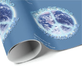 世界を一度に一つの平和で癒そう☮ ラッピングペーパー (ロールコーナー)